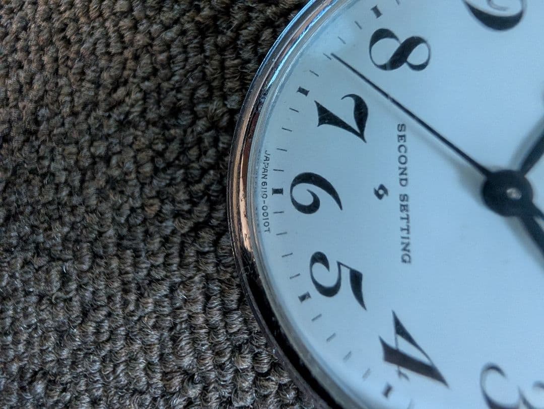 SEIKO 懐中時計 21 jewels　手巻き式