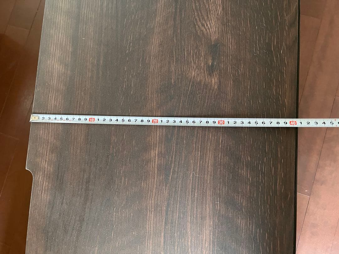 ニトリ　木製テレビ台 ダークブラウン・ライトブラウン