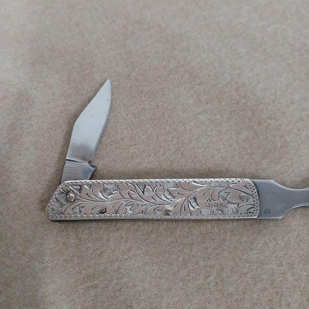 純銀製 ペーパーナイフ セット STERLING スターリングシルバー 装飾