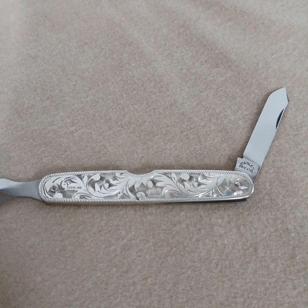 純銀製 ペーパーナイフ セット STERLING スターリングシルバー 装飾