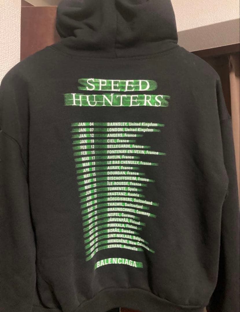 BALENCIAGA スピードハンター ジップパーカー パーカー