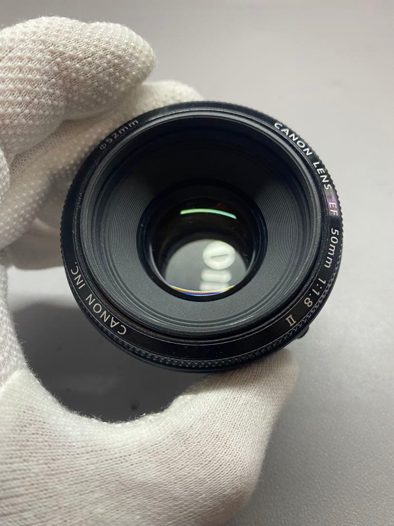 Canon EF 50mm 1:1.8 II 単焦点レンズ