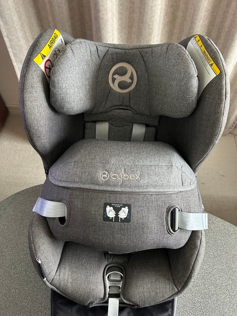 チャイルドシート cybex sirona plus マンハッタングレー