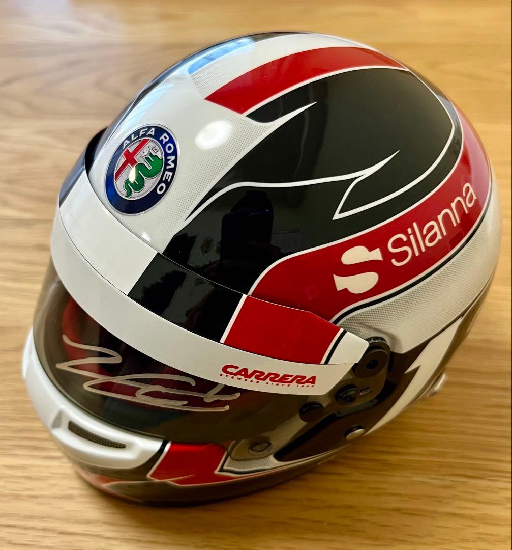 C.ルクレール フェラーリF1-75 1/18、アルファロメオ1/2ヘルメット