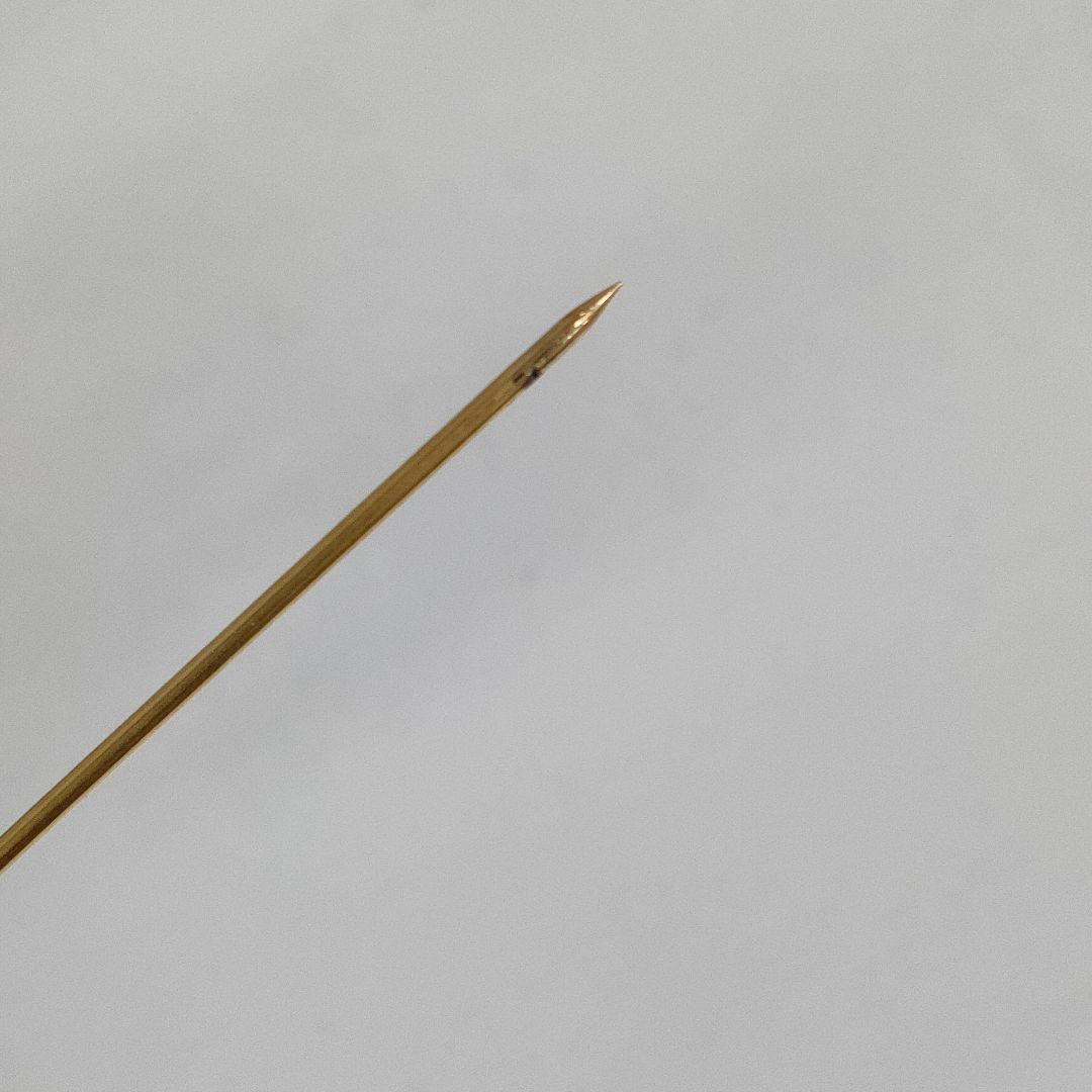 AMH12 イヴサンローラン 美品 カサンドラ YSLロゴブローチ