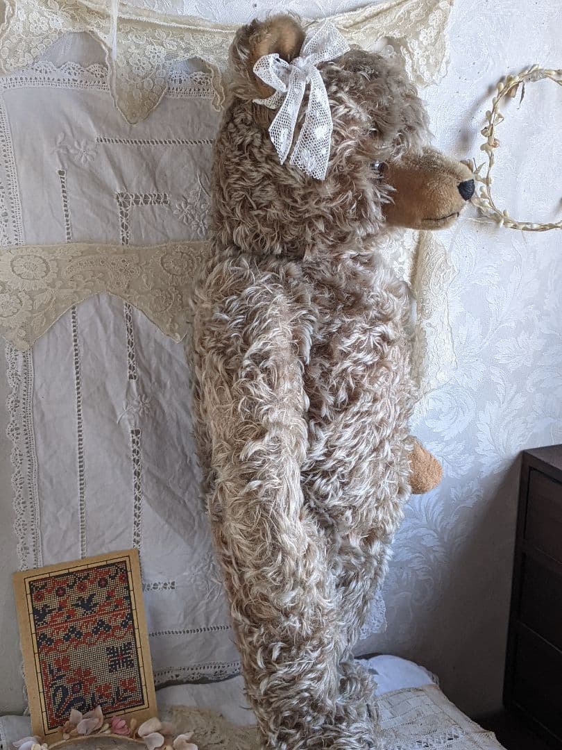 【g】アンティークベア　アンティークテディベア　大きなハーマン