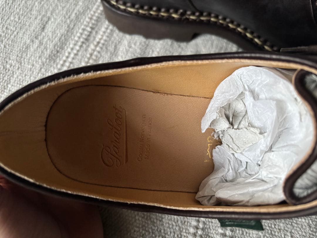 【パラブーツ/ミカエル】ポニー size:42(26.5cm) 未使用品