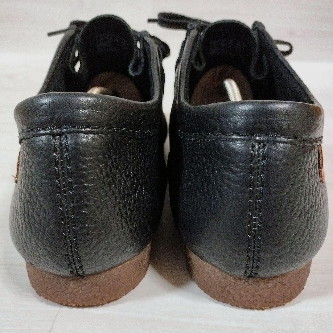 極美品【Clarks】クラークス Shacre Ⅱ Run シボ革 28.5 黒