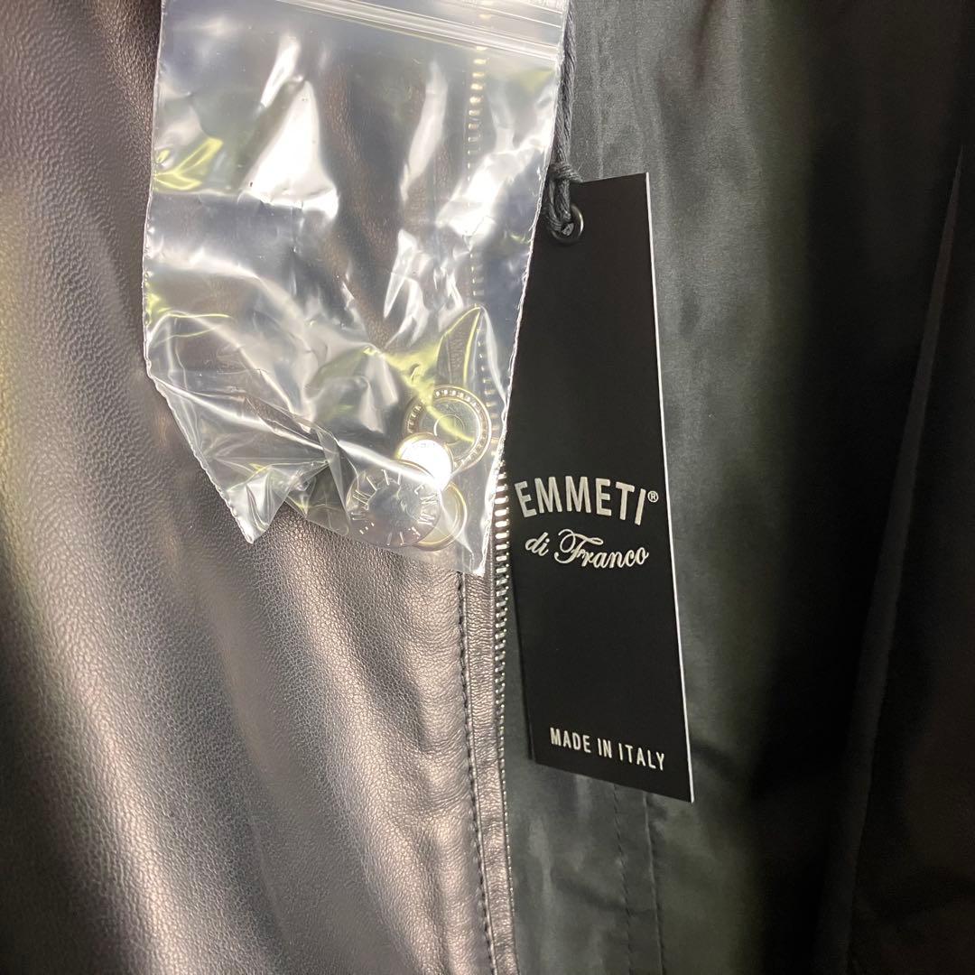 【未使用級】EMMETI エンメティ JURI ライダース ラムスキン 50