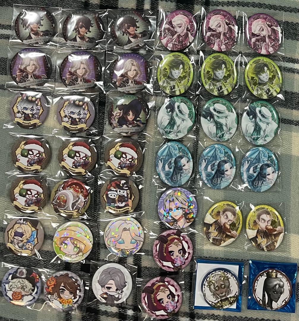 【バラ売り可】まとめ売り 画像1～3枚 目まであり 第五人格 缶バッジ