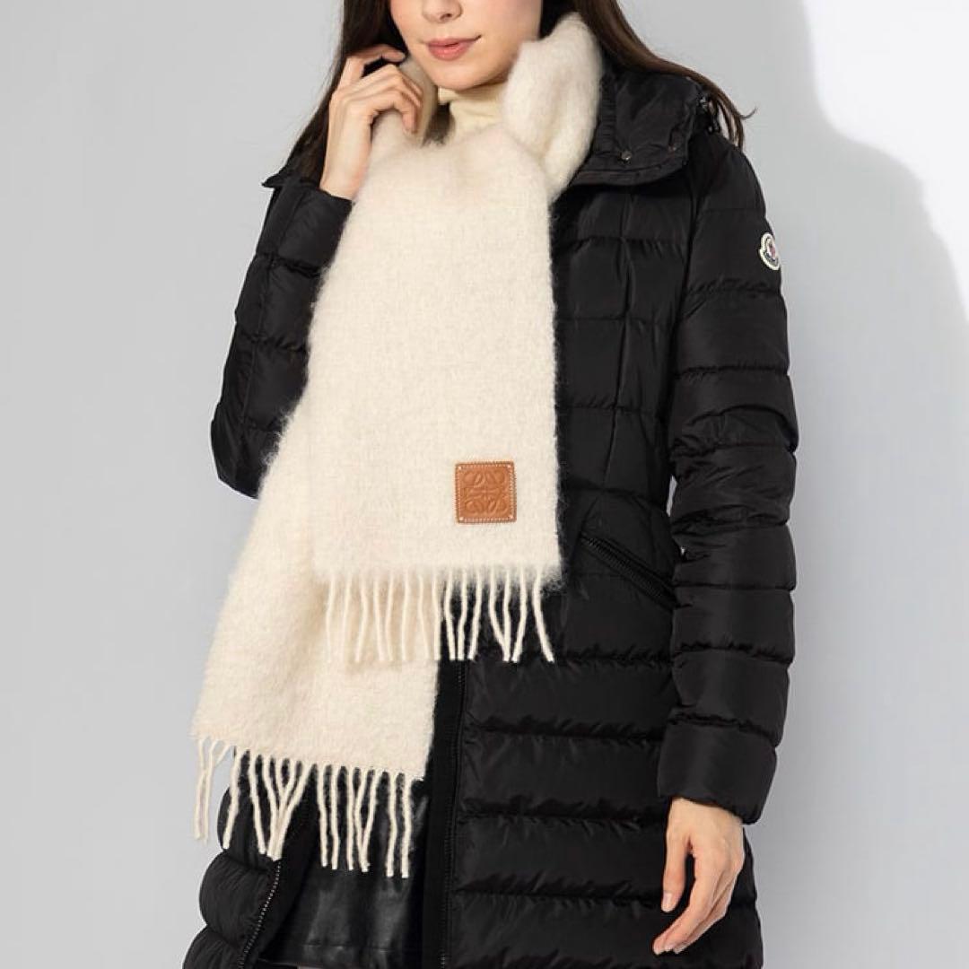 LOEWE ロエベ モヘア マフラー アイボリー 正規品