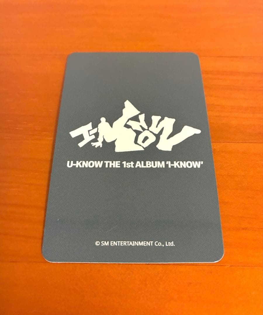 東方神起 ユノI-KNOW AppleMusicフォトイベント特典トレカ