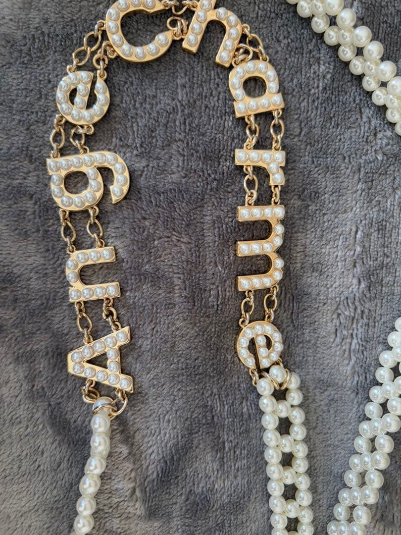 Ange Charme ロゴスマホパールチェーン　辻希美