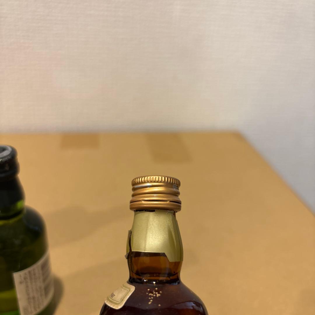 サントリーウイスキー　ミニボトル　山崎10年、白州12年　5点セット　未開封