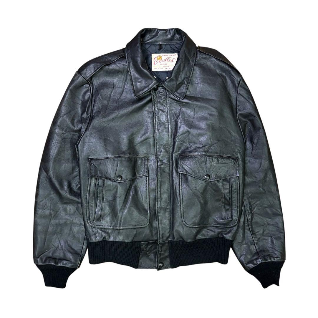 ジャケット・アウター 60s 70s Excelled A-2 flight jacket