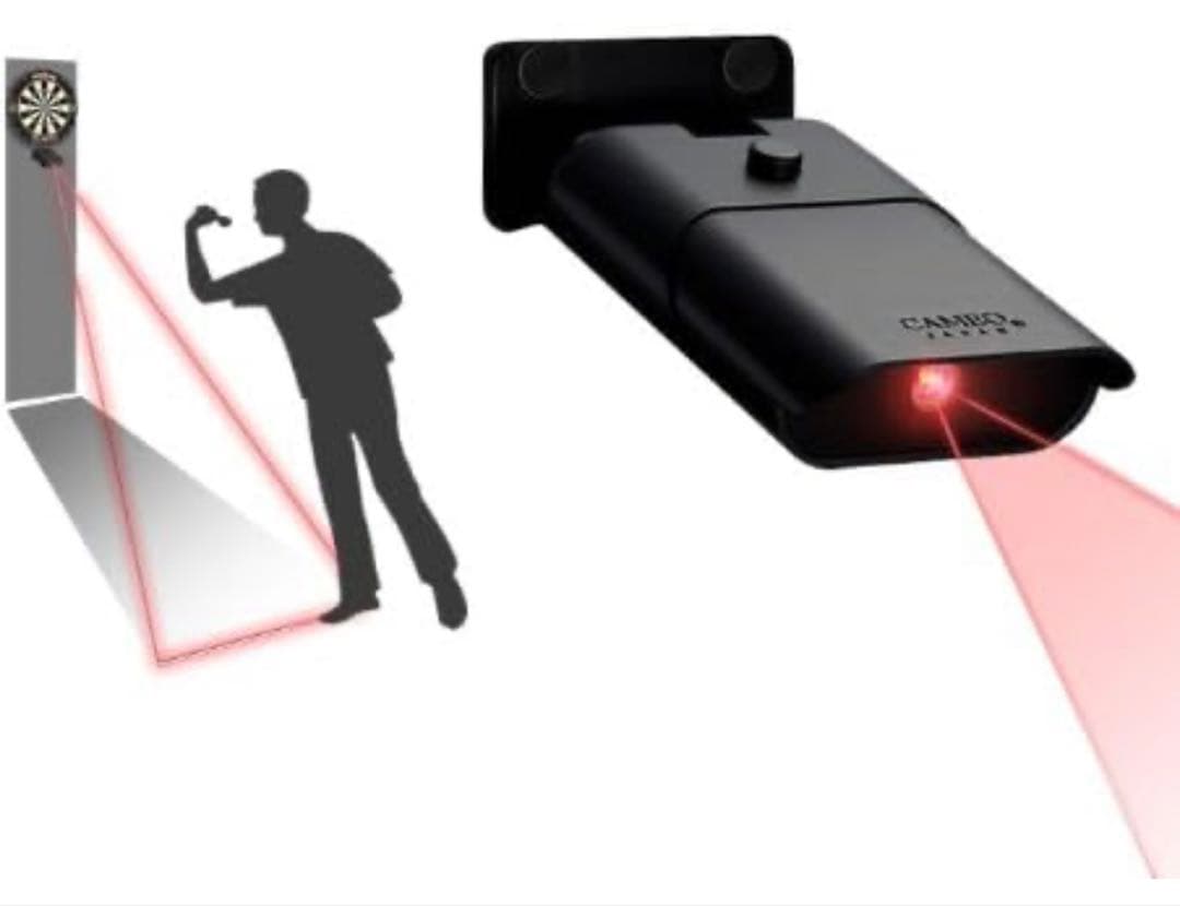 ダーツセット一式（ダーツボード、ダーツボードスタンド、LEDスローライン）