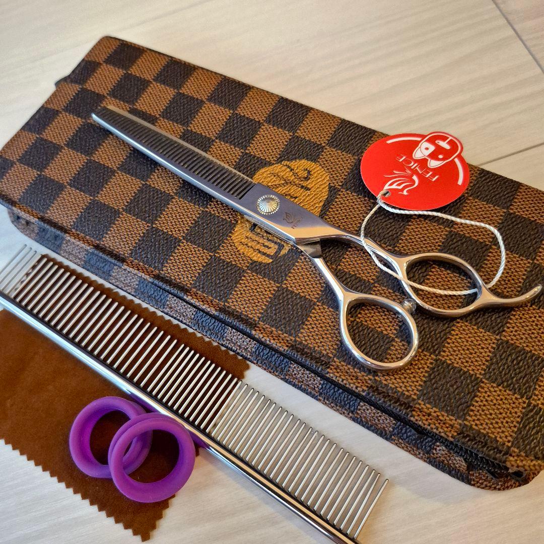 新品★フェニーチェ トリミングシザー2Pセット★カーブシザー&セニングシザー