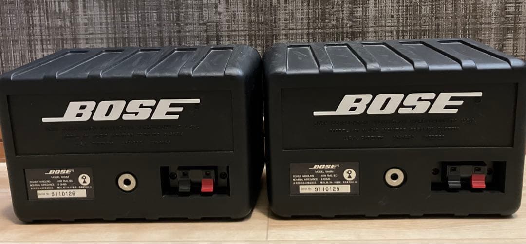 BOSE 101MM シリアル連番鳥マーク スピーカーペア