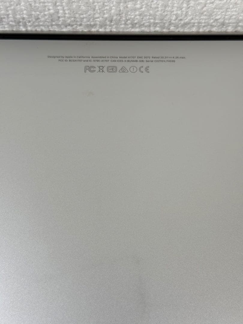 MacBook本体 MacBook Pro 15 2016 Touch Bar i7/16/500