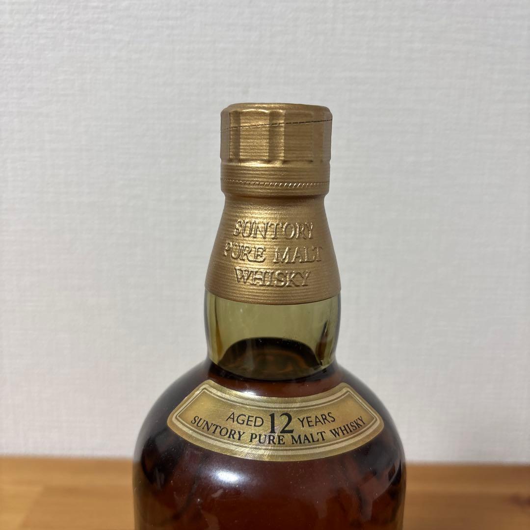サントリーピュアモルトウイスキー　山崎12年　センチュリー2001年記念ラベル