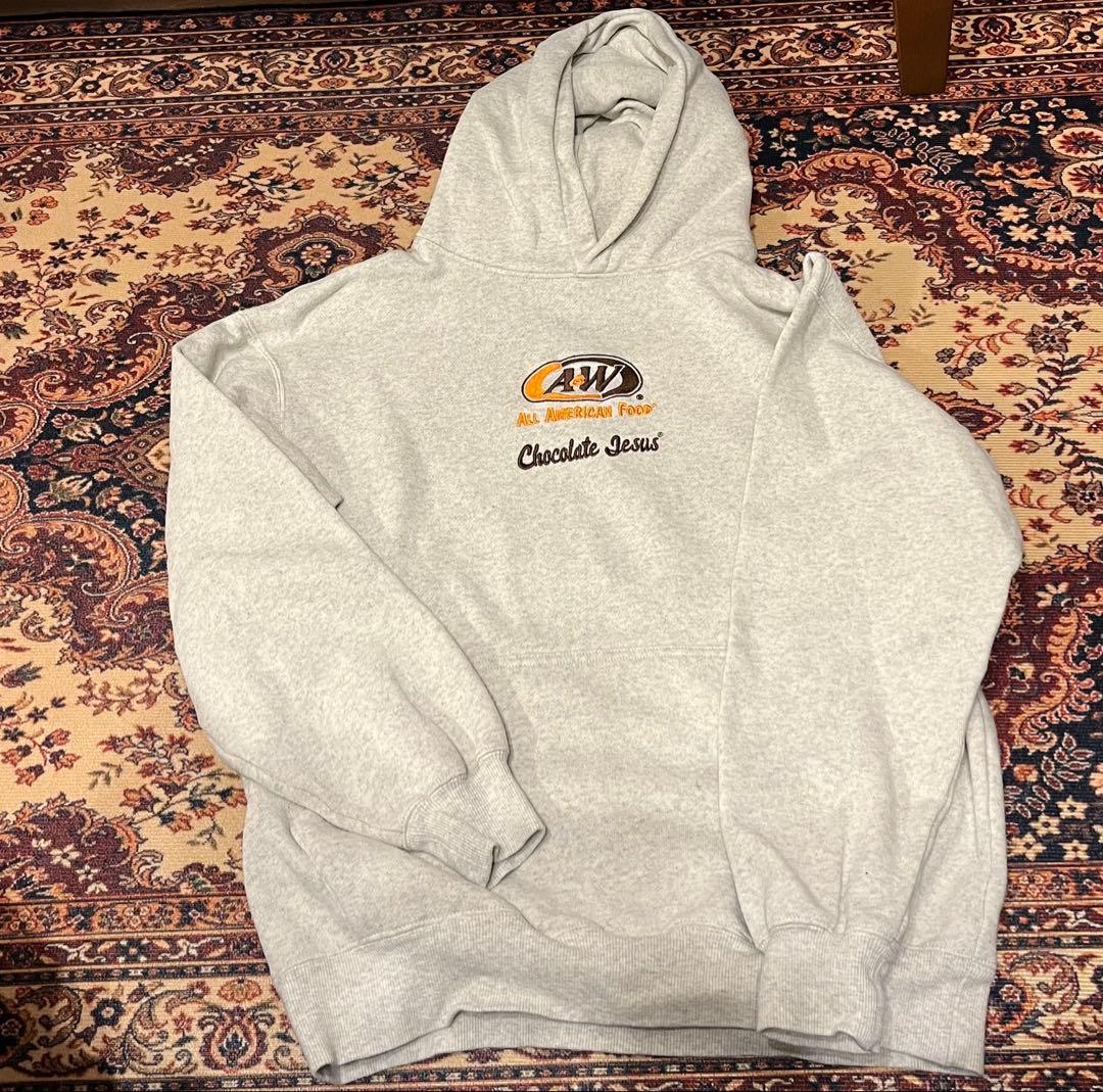 スケートボード A&W Chocolate Jesus AWCJ Logo EMB Hoodie