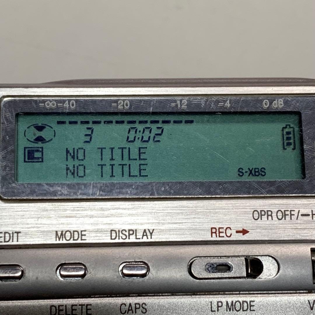 Panasonic ポータブルMDプレイヤー SJ-MR240