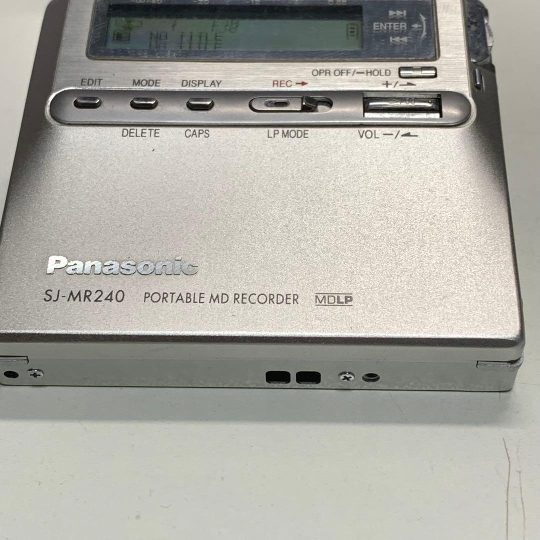 Panasonic ポータブルMDプレイヤー SJ-MR240