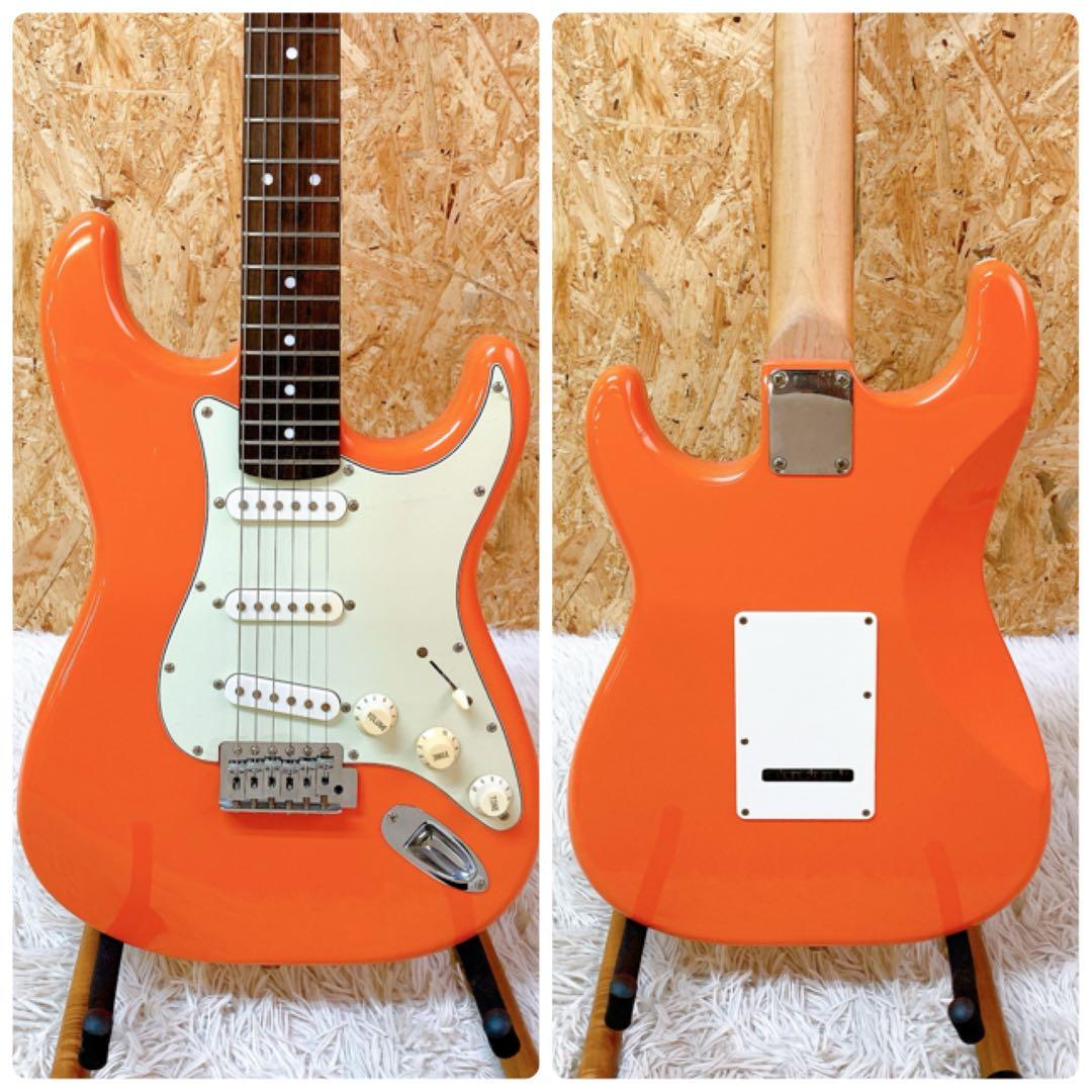 SELDER セルダー　ストラトキャスター　オレンジ　エレキギター