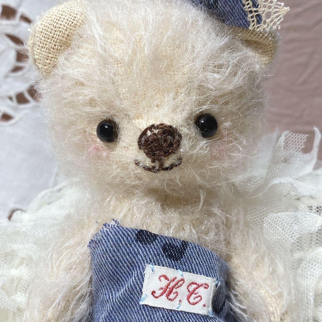 ふんわりん様お取り置き中 テディベア ハンドメイド ai bear 14.5㎝