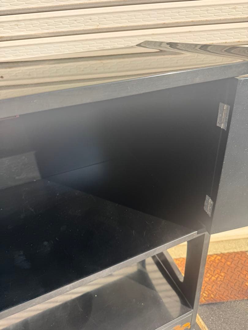 飾り棚 漆塗り 和家具 高級 茶棚 蒔絵 古民家 和風