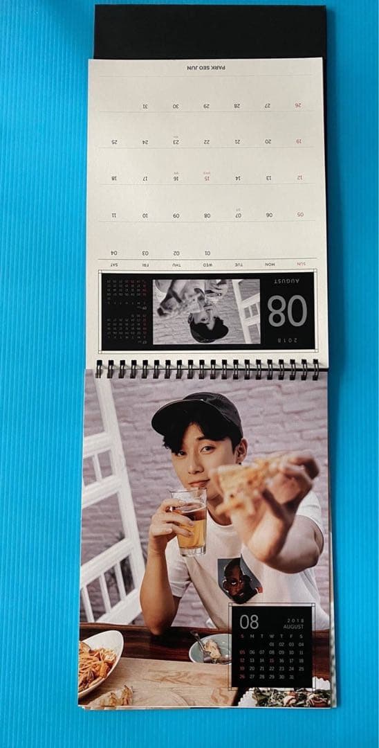 パク・ソジュン 2018年公式卓上カレンダー& DVD(絶版）