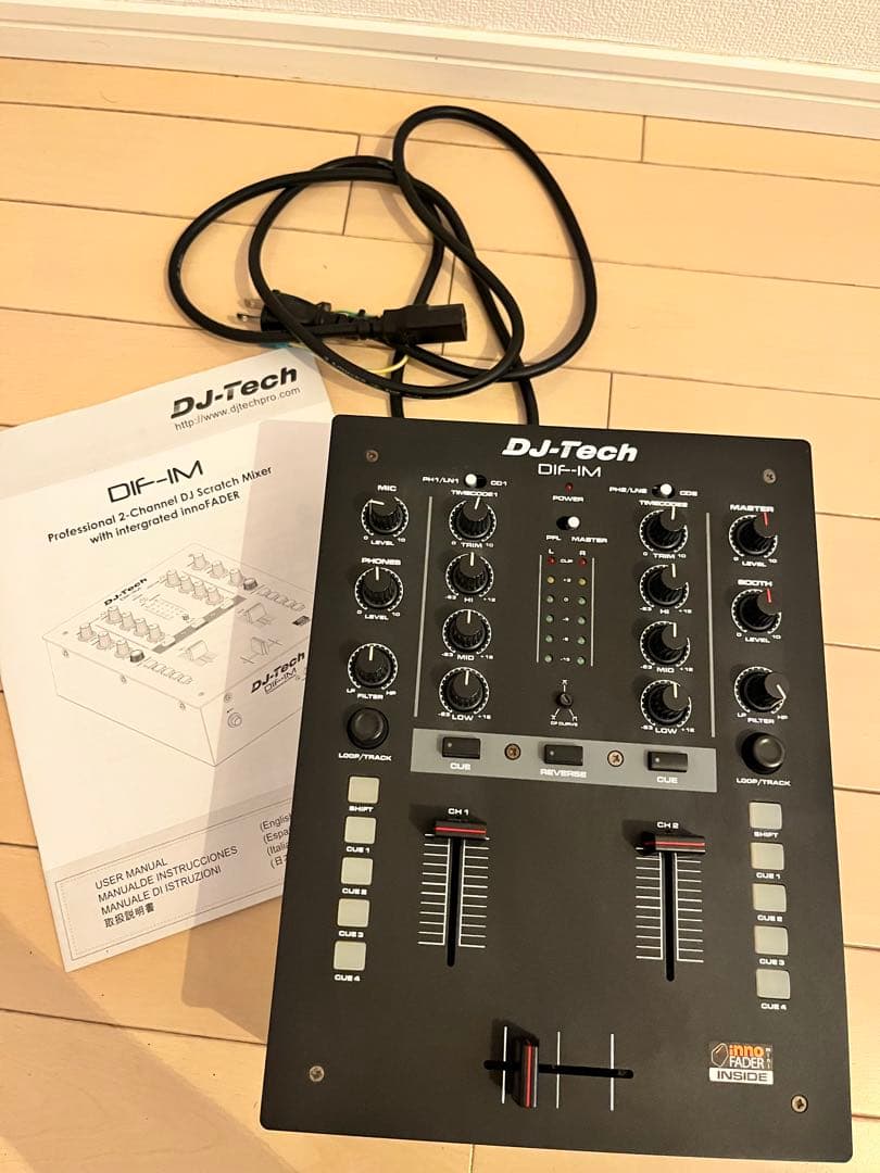 DJ 機材　DJミキサー　DJ−Tech DIF−1M
