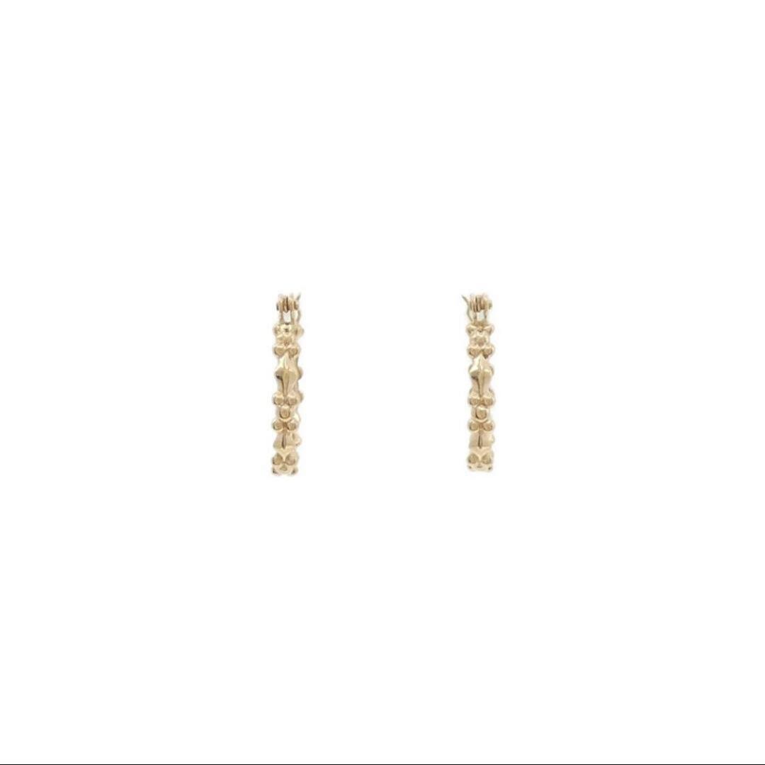 agete K10 フープピアス チャームの取り付け可能