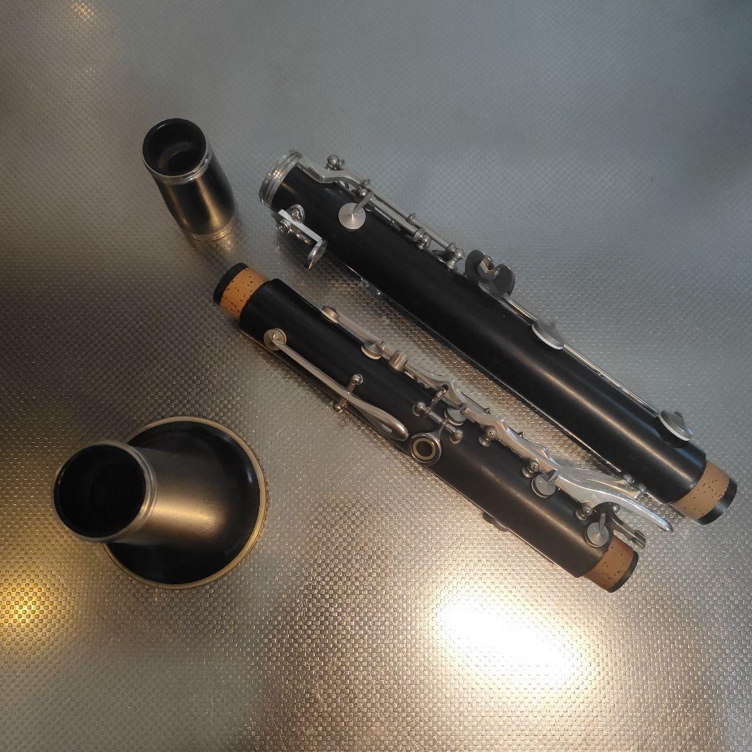 ビッフェ-クランポン木製クラリネット ケース付きタンポ、コルク交換済み