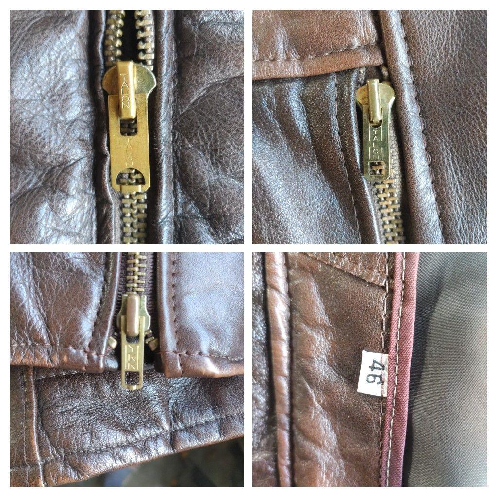 70s LESCO TALON レザージャケット トミーゲレロ USA 八の字