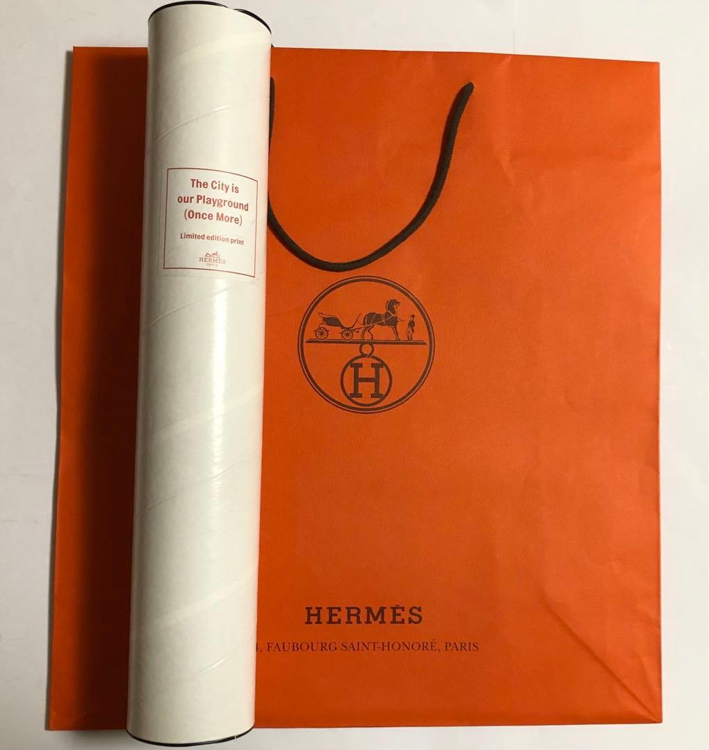 Salter Hermes エルメス スペシャルアート サイン ケース付