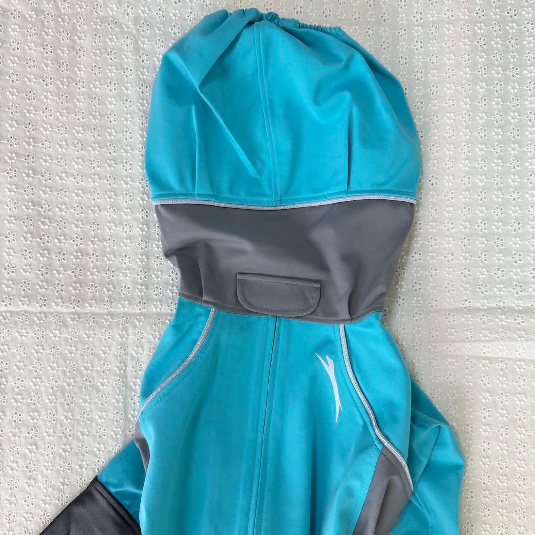 ALPHAICON アルファアイコン レインドッグガード 青とグレー【LL】