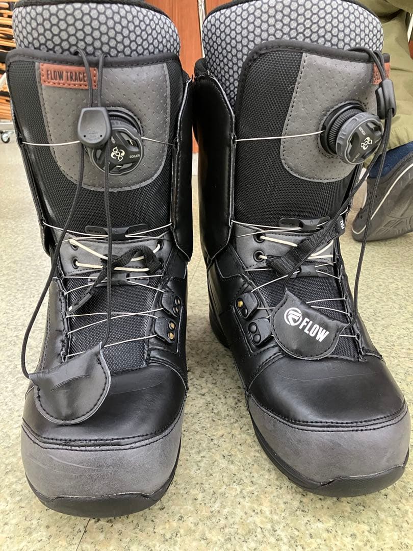 めろ［FLOW TRACE スノーボードブーツ ブラック］
