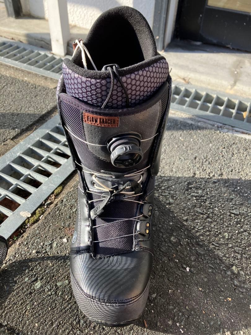 めろ［FLOW TRACE スノーボードブーツ ブラック］