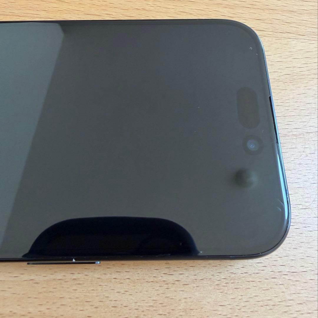 iPhone15Pro 256GB ブラック　iFace付き