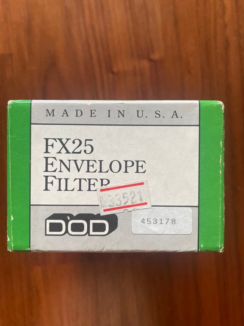 ギター DOD FX25 ENVELOPE FILTER