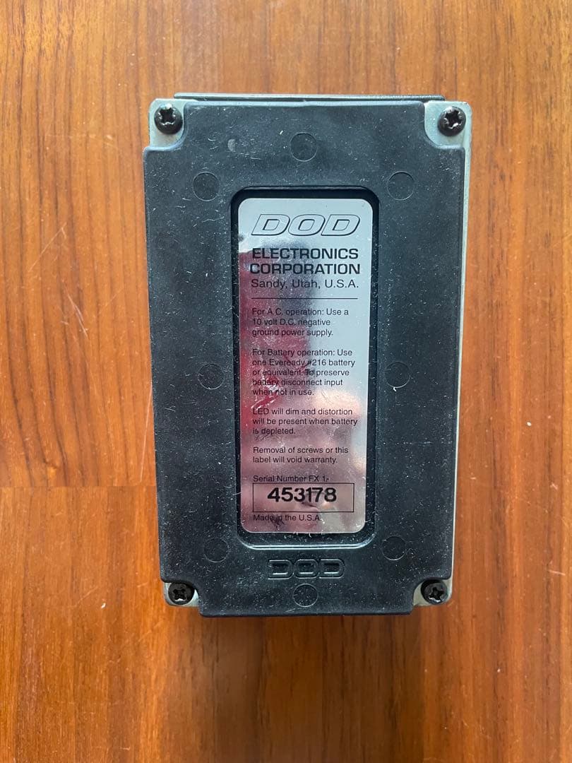 ギター DOD FX25 ENVELOPE FILTER