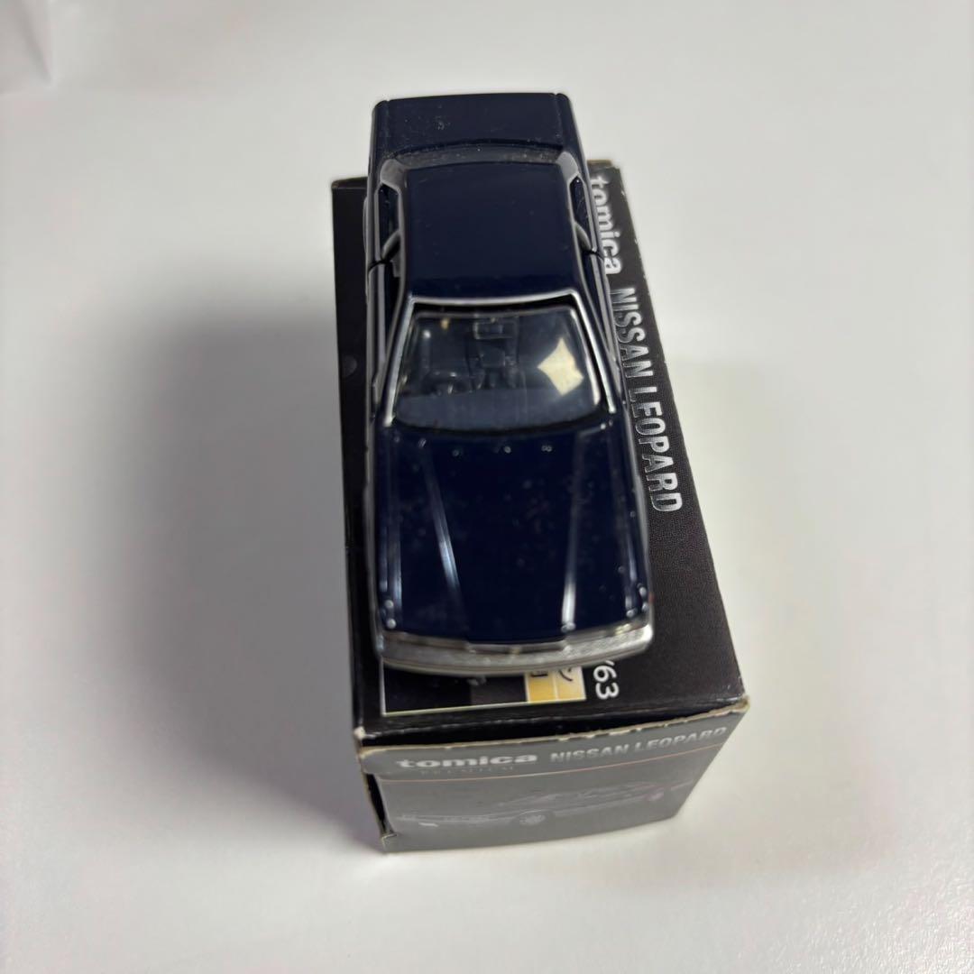 トミカ　TOMY TEC 黒箱　レア　85年式 レパード　セドリック　廃盤