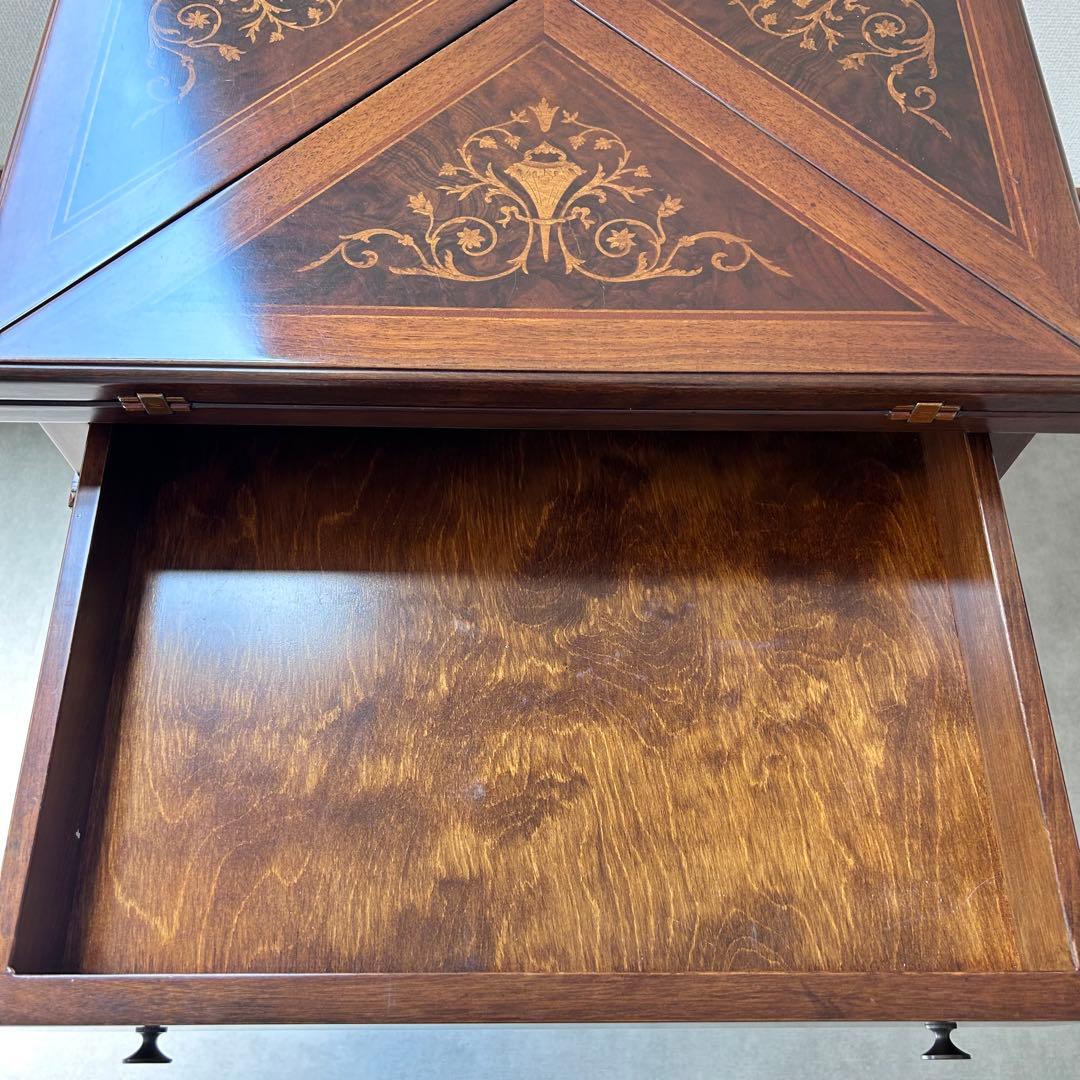 希少 アンティーク ゲーミングテーブル サイドテーブル 家具 ヴィンテージ