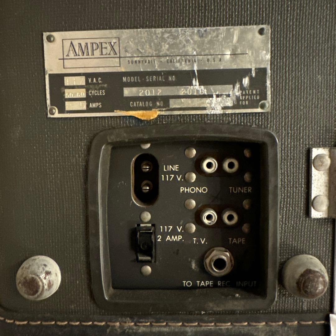 希少 AMPEX MODEL 692 真空管アンプスピーカー (ジャンク扱い)