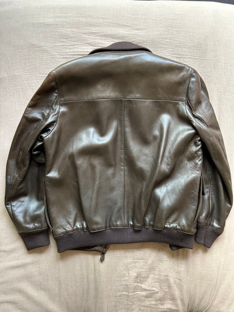 HERMESエルメス レザージャケット ヴィンテージ50 Lサイズ美品