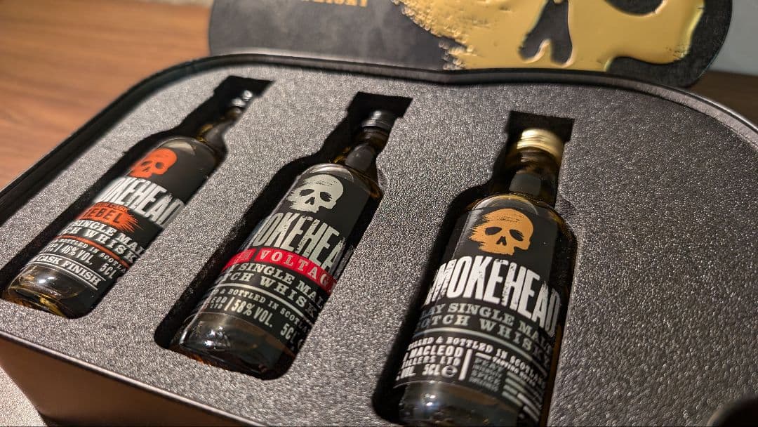 スモークヘッド　ミニチュア6ケースセット　SMOKEHEAD　アイラウイスキー