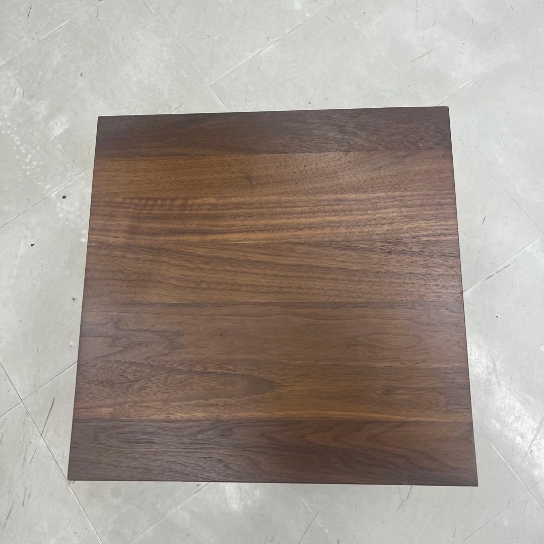 無印良品　MUJI ウォルナット　サイドテーブル　ベンチ