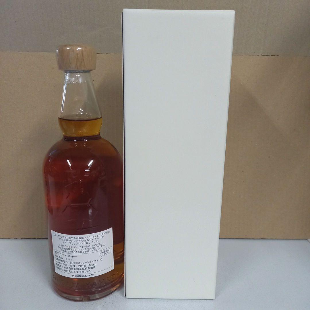 新潟亀田蒸溜所◼️大谷ウイスキー▲名古屋エディション●55％★700ml⭐1本箱