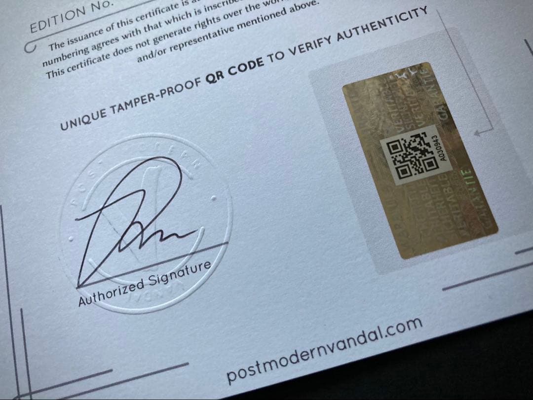 バンクシー BANKSY ポスター バルーン オリジナル　限定 COA 付き